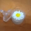 Yellow Daisy Candle