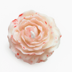 Rose-Shaped Candle